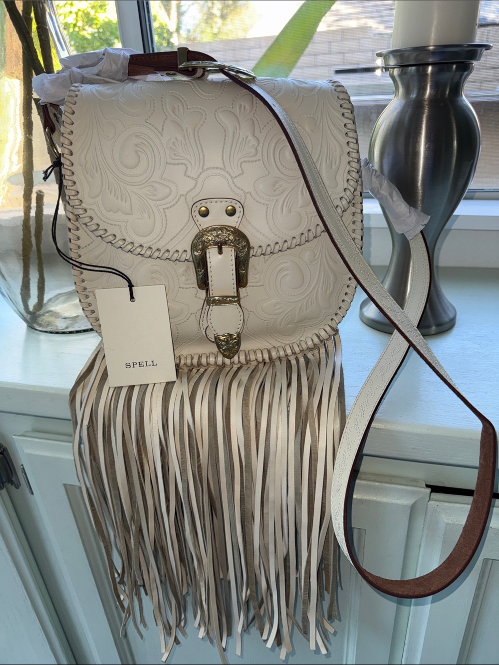 BNWT SPELL & THE GYPSY COLLECTIVE FRINGE PURSE